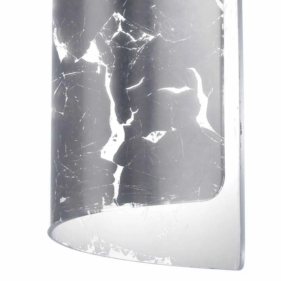 Selene Papyrus lampe moderne pendentif en cristal Ø15 H 125cm Viadurini