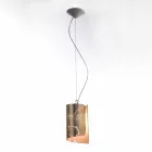 Selene Papyrus lampe moderne pendentif en cristal Ø15 H 125cm Viadurini