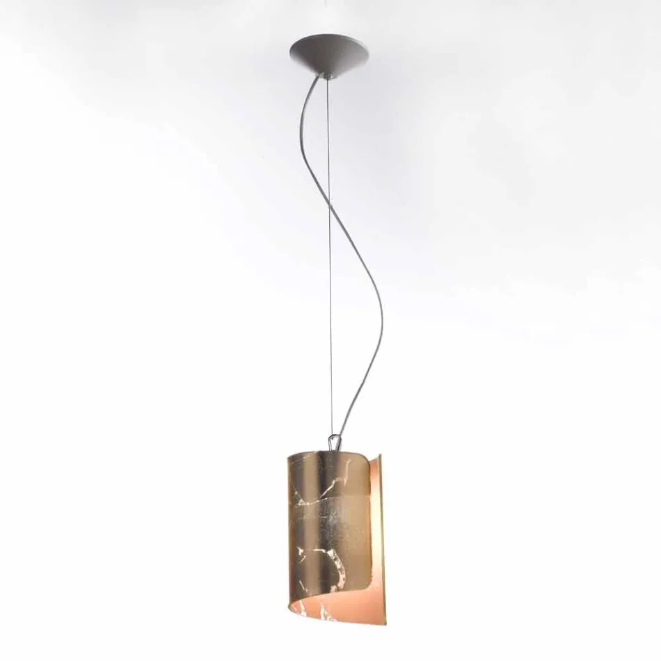 Selene Papyrus lampe moderne pendentif en cristal Ø15 H 125cm Viadurini
