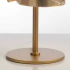 Selene Papiro lampe de table design cristal Ø15 H38cm Viadurini