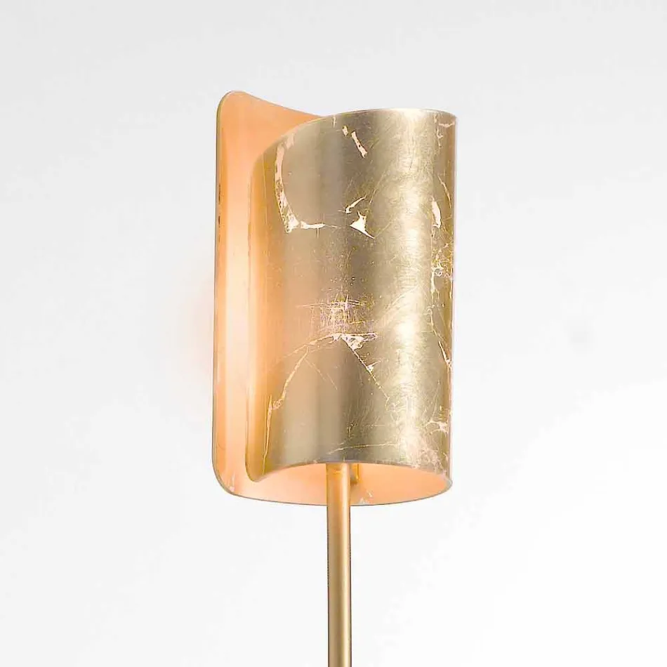 Selene Papiro Lampadaire design cristal Ø15 H 180cm Viadurini