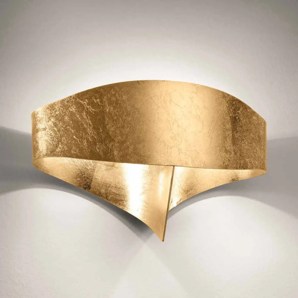 lampe murale moderne Selene made in Italy Bouclier 29x15xH16 cm Viadurini