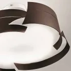 plafond design Selene Vultur Ø59,5 H 25cm Made in Italy Viadurini