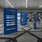 Booth Code de Conception moderne mur Made in Italy Viadurini