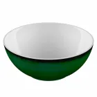 Service 6 bols à glace et 2 bols en porcelaine colorée - Rurolo Viadurini