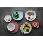 Service 6 bols à glace et 2 bols en porcelaine colorée - Rurolo Viadurini