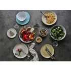 Service 6 bols à glace et 2 bols en porcelaine colorée - Rurolo Viadurini