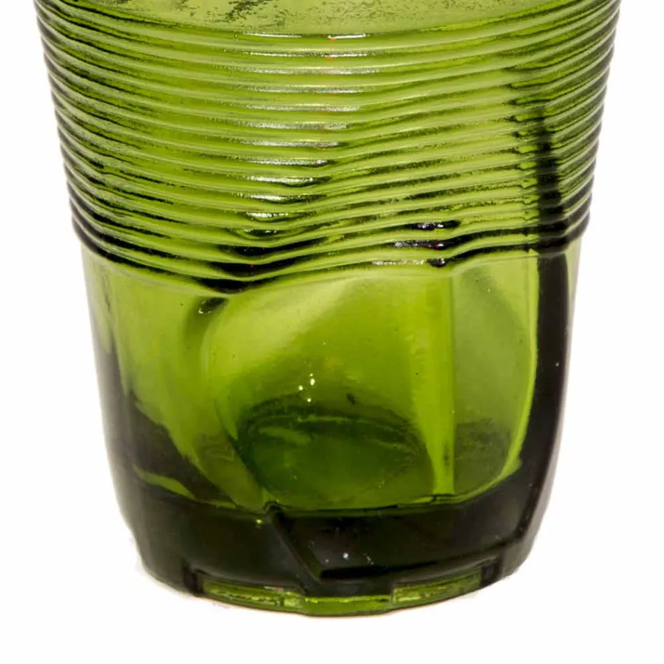 Verres à eau en verre coloré Set 6 pièces Design particulier - Sarabi Viadurini