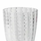 Service Verres à Eau en Verre Coloré à Pois 12 Pièces - Botswana Viadurini