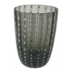 Service Verres à Eau en Verre Coloré à Pois 12 Pièces - Botswana Viadurini