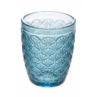Service de verres à eau en verre coloré décoré 12 pièces - Stilotto Viadurini