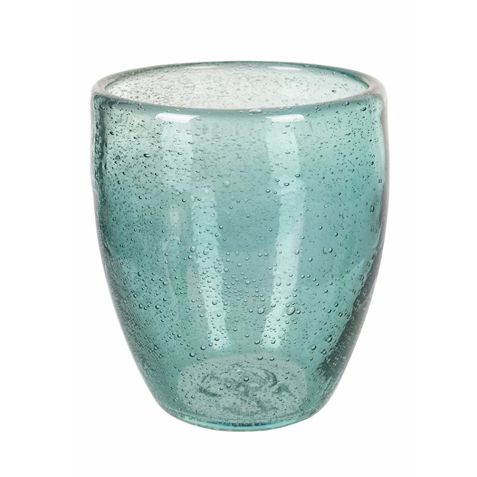 Verres à eau en verre soufflé coloré 12 pièces - Guerrero Viadurini