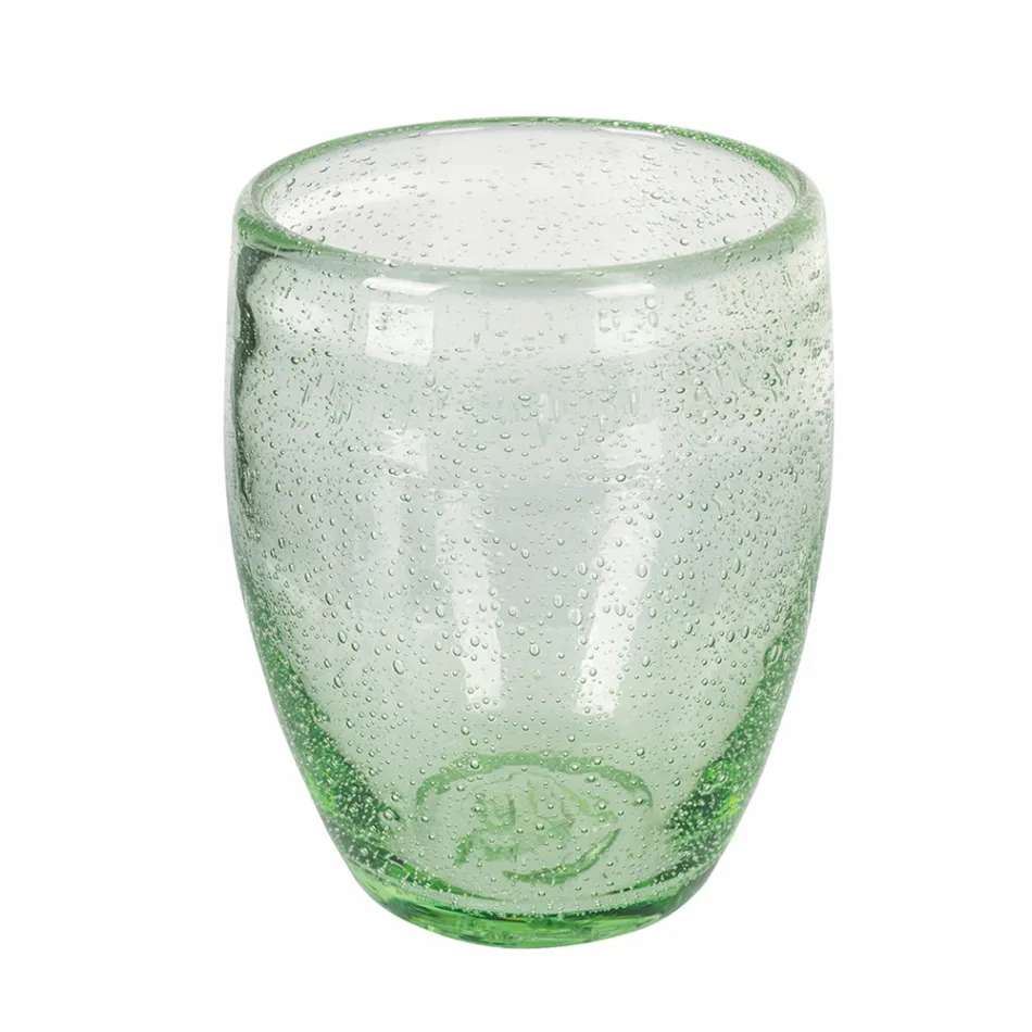 Verres à eau en verre soufflé coloré 12 pièces - Guerrero Viadurini
