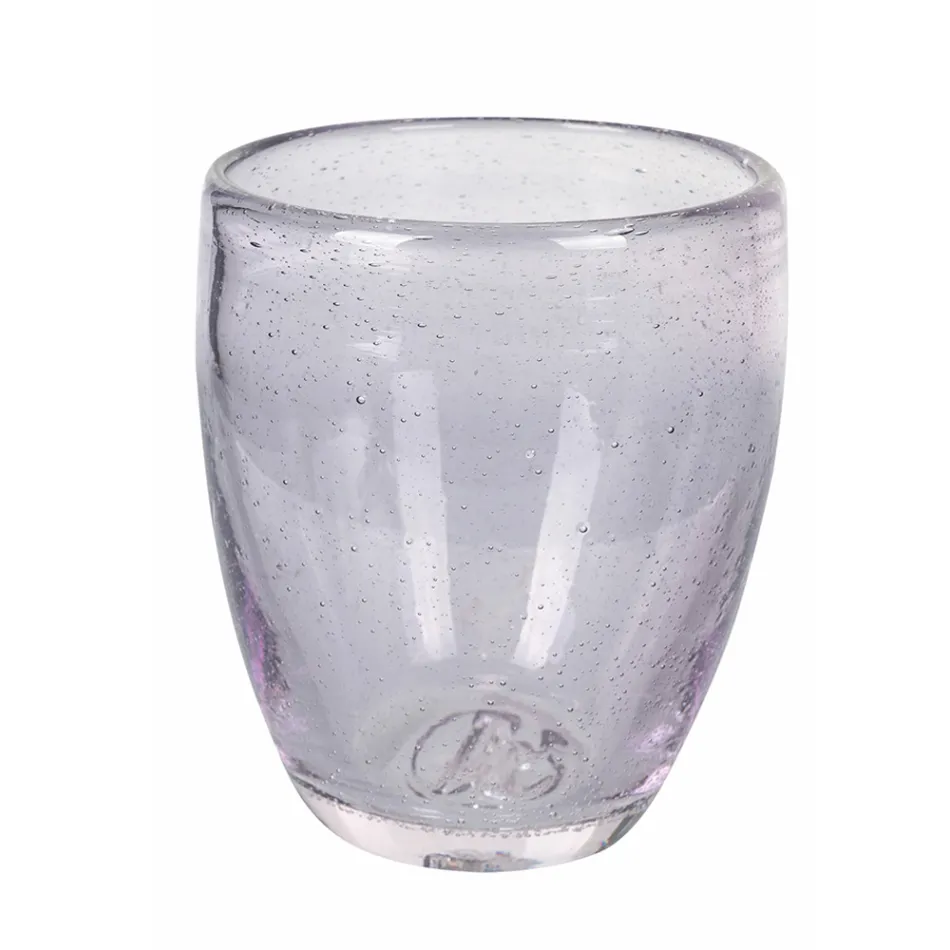 Verres à eau en verre soufflé coloré 12 pièces - Guerrero Viadurini