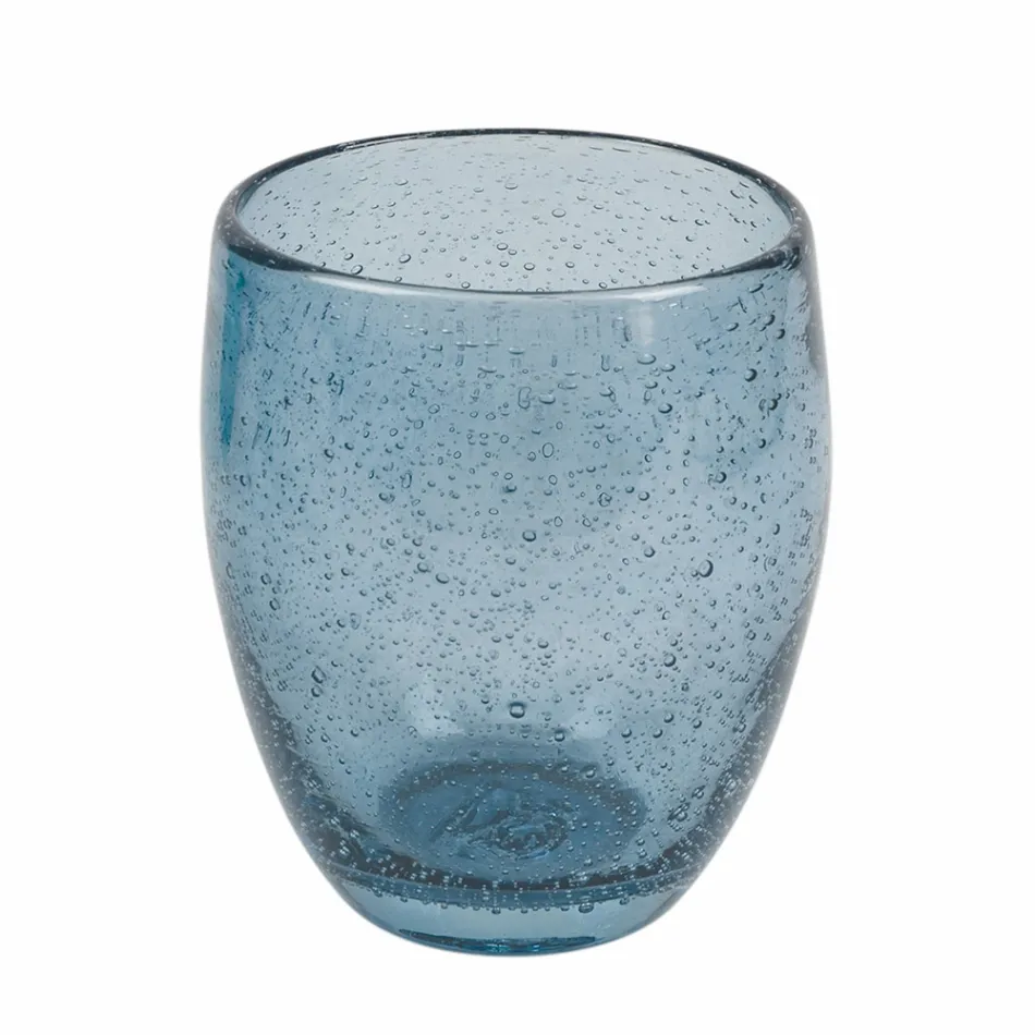 Verres à eau en verre soufflé coloré 12 pièces - Guerrero Viadurini