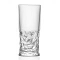 Set de Verres Highball en Eco Crystal Décoration Carrée 12 Pcs - Ritmo