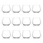 Ensemble de Verres à Eau en Eco Crystal Design Minimal 12 Pcs - Etera Viadurini