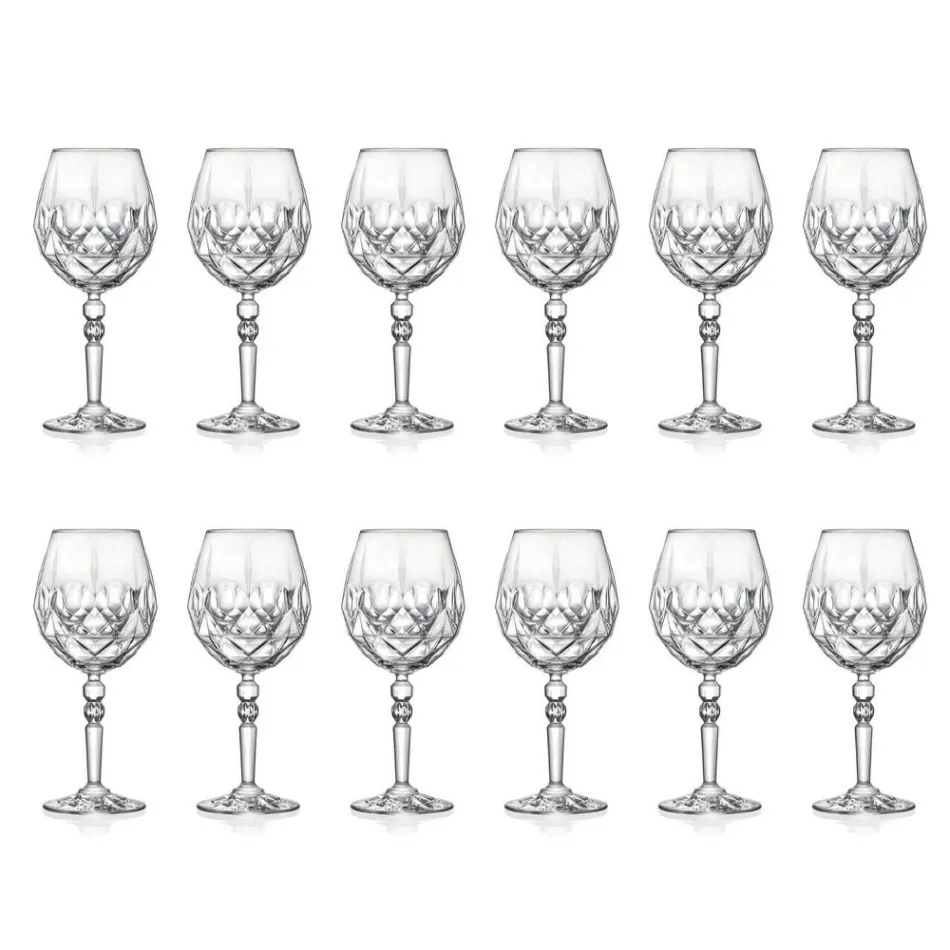 Service Apéritif en Cristal Ecologique Italien 12 Pcs - Bromeo Viadurini