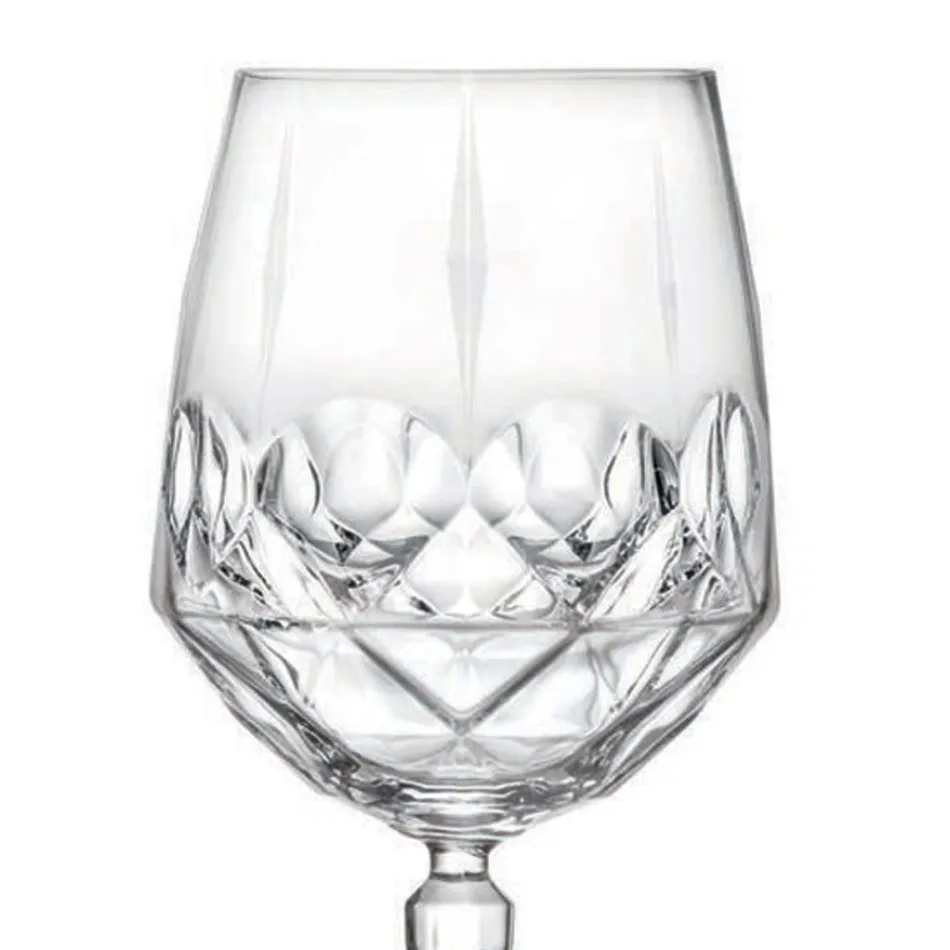 Service Verre à Cocktail Italien Cristal Ecologique 12 Pcs - Bromeo Viadurini