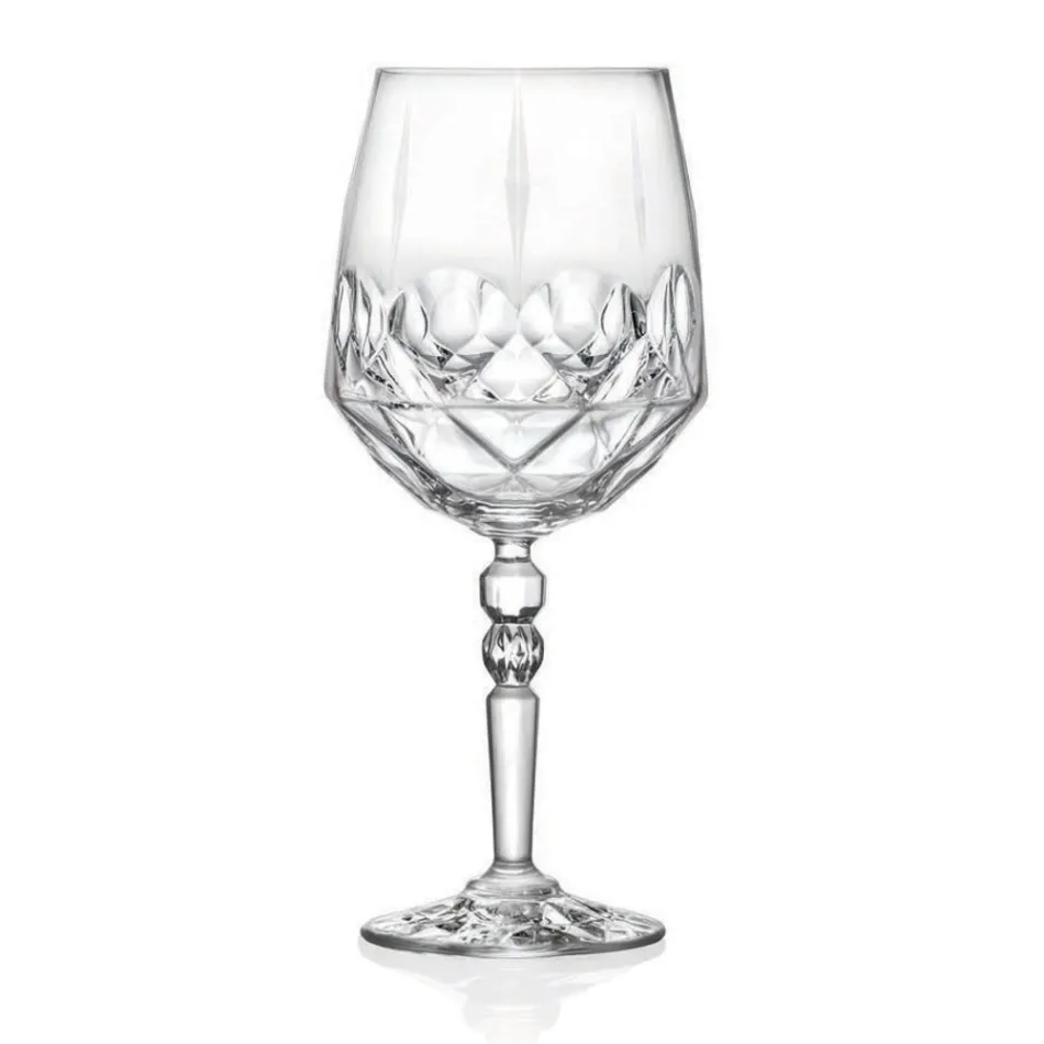 Service Verre à Cocktail Italien Cristal Ecologique 12 Pcs - Bromeo Viadurini