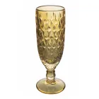 Ensemble Gobelet Flûte en Verre Coloré et Différentes Décorations 12 Pièces - Mix Viadurini