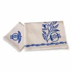 Service de petit-déjeuner artisanal italien imprimé à la main sur des tissus anciens - Marques Viadurini