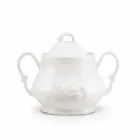 Service de petit déjeuner complet 22 pièces en porcelaine blanche - Gimignano Viadurini