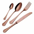 Ensemble complet de couverts de luxe en acier inoxydable 24 pièces - Boss Viadurini