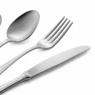 Ensemble complet de couverts de luxe en acier inoxydable 24 pièces - Boss Viadurini