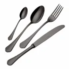 Ensemble complet de couverts de luxe en acier inoxydable 24 pièces - Boss Viadurini