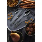 Ensemble complet de couverts de luxe en acier inoxydable 24 pièces - Boss Viadurini