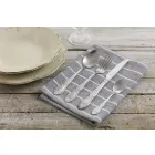 Couverts à service complet en acier satiné Design 24 pièces - Fantasy Viadurini