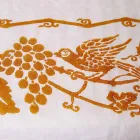 Service de petit déjeuner en lin avec pièce unique fabriquée à la main - Marques Viadurini