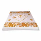 Service de petit déjeuner en lin avec pièce unique fabriquée à la main - Marques Viadurini