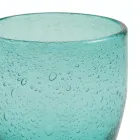 Coffret de 12 verres à eau en verre soufflé coloré - Guerrero Viadurini