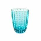 Ensemble de 6 verres design modernes en verre coloré pour l'eau - Botswana Viadurini