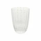 Ensemble de 6 verres design modernes en verre coloré pour l'eau - Botswana Viadurini