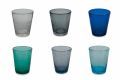 Service de Verres en verre soufflé coloré 12 Pièces d’Eau – Abruzzo