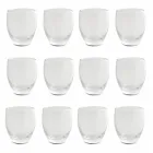Ensemble de verres en verre soufflé transparent 12 pièces - Guerrero Viadurini
