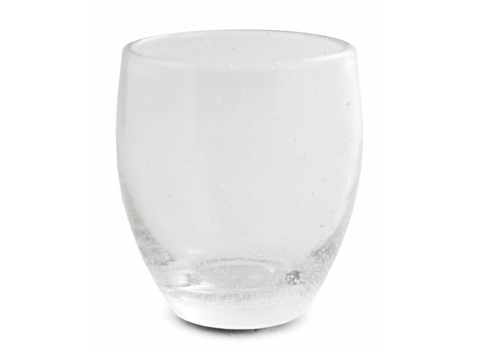 Ensemble de verres en verre soufflé transparent 12 pièces - Guerrero Viadurini