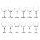Service Verres à Cocktail Gin Tonic en Eco Crystal 12 Pcs - Bromeo Viadurini