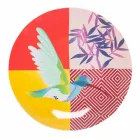 Service de vaisselle 18 pièces en porcelaine et grès design coloré - Tropycale Viadurini