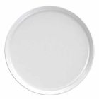 Ensemble d'assiettes en porcelaine de design moderne blanc 24 pièces - Arctique Viadurini