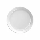 Ensemble d'assiettes en porcelaine de design moderne blanc 24 pièces - Arctique Viadurini