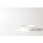 Ensemble de 4 assiettes de service en porcelaine blanche design - Samantha Viadurini