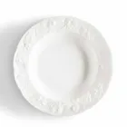 Ensemble de 27 assiettes design en porcelaine blanche élégante - Gimignano Viadurini