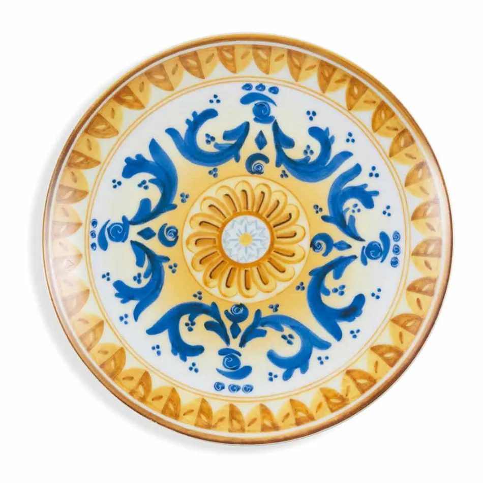 Service Vaisselle Colorée Et Moderne Vaisselle Ensemble Complet 18 Pièces - Cefalu Viadurini