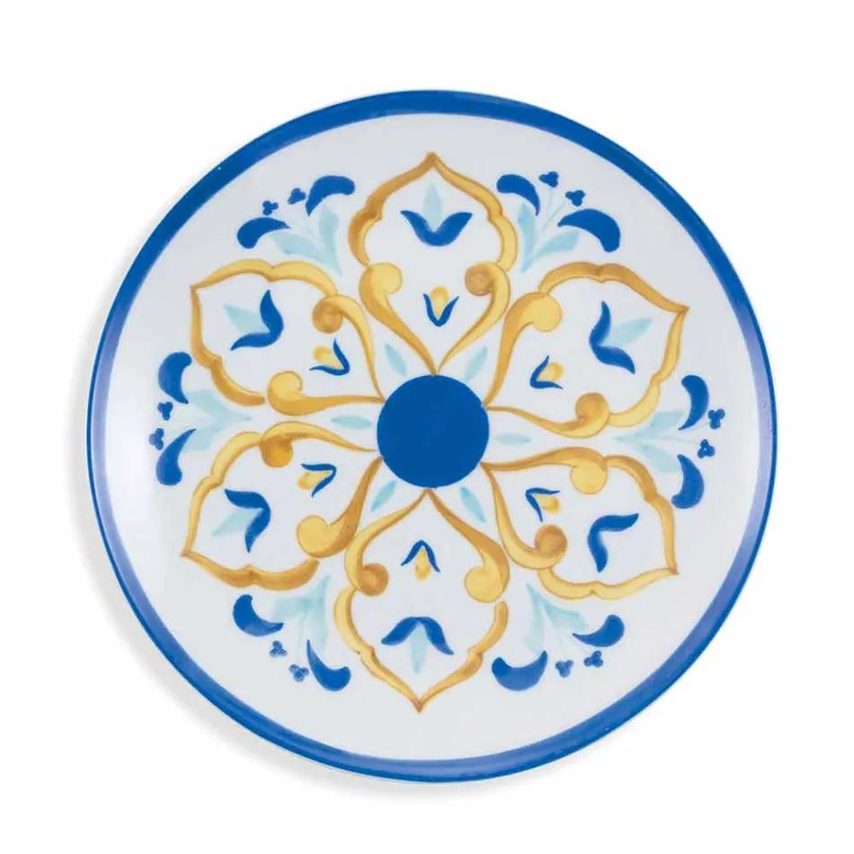 Service Vaisselle Colorée Et Moderne Vaisselle Ensemble Complet 18 Pièces - Cefalu Viadurini