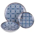 Service de table en porcelaine 18 pièces en 2 finitions différentes - Jamais Viadurini