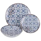 Service de table en porcelaine 18 pièces en 2 finitions différentes - Jamais Viadurini